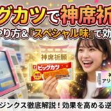 ビッグカツで神席祈願！チケット発券時の正しいやり方と「効果倍増の味」を徹底解説